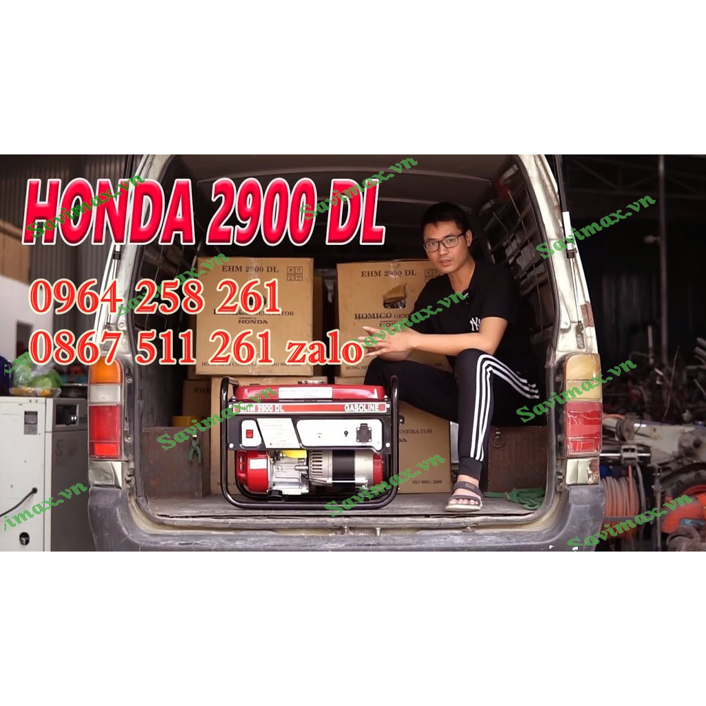 Máy phát điện Honda 2900DL chính hãng giá tốt, máy phát điện gia đình