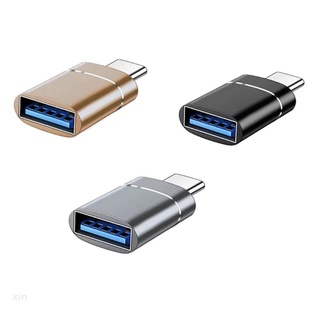 Đầu Chuyển Đổi Type C Sang USB 3.0 OTG Màu Đen/Vàng Tiện Dụng