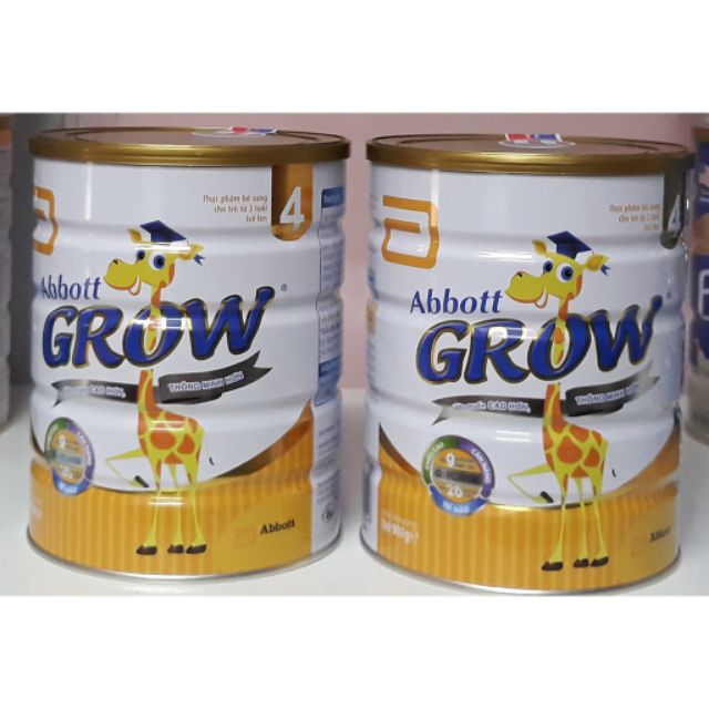 Sữa bột Grow 4 lon 900g (12/3/2023)