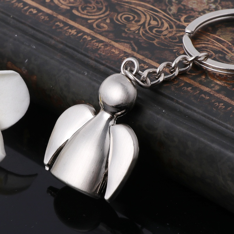 Móc Khóa Kim Loại Hình Búp Bê Đáng Yêu