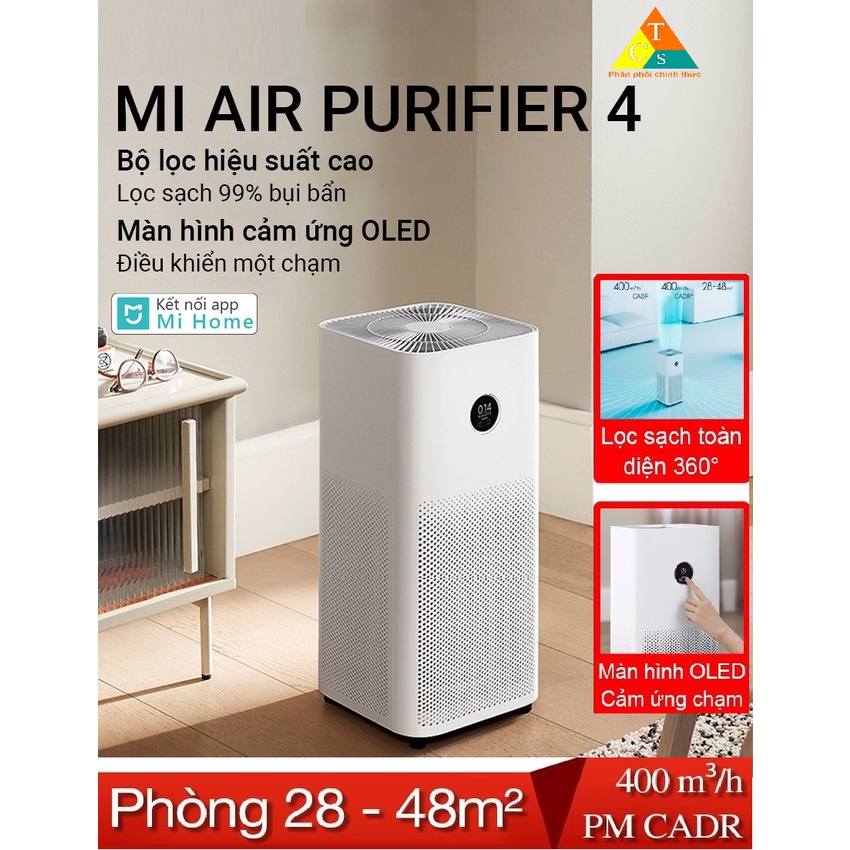 Máy lọc không khí thông minh Smart Air Purifier 4 Quốc Tế BHR5096GL