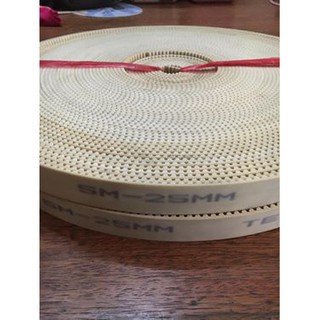 Dây curoa Pu răng S5M/5M bản 10mm, 15mm, 20mm, 25mm và 30mm- 1 mét