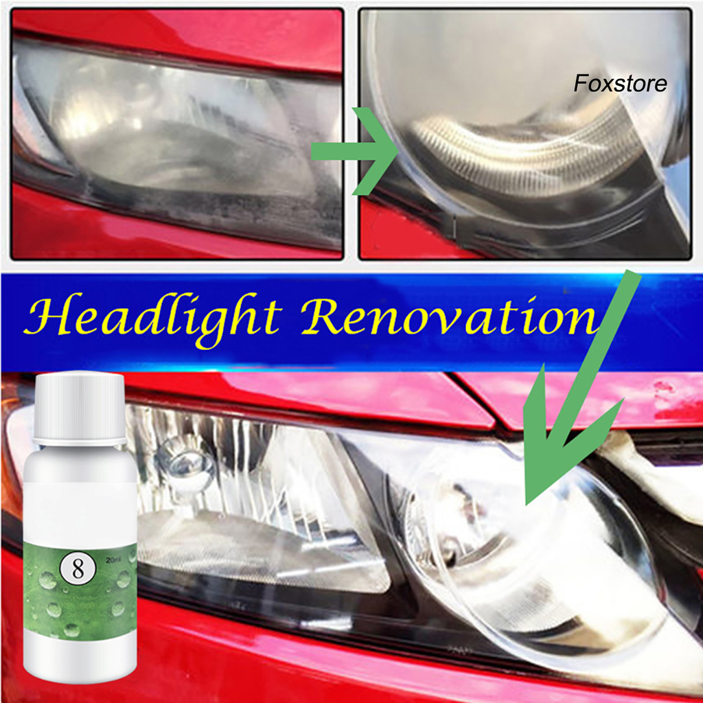 Chất phục hồi đèn pha chống trầy xước cho xe hơi HGKJ-8 20ml