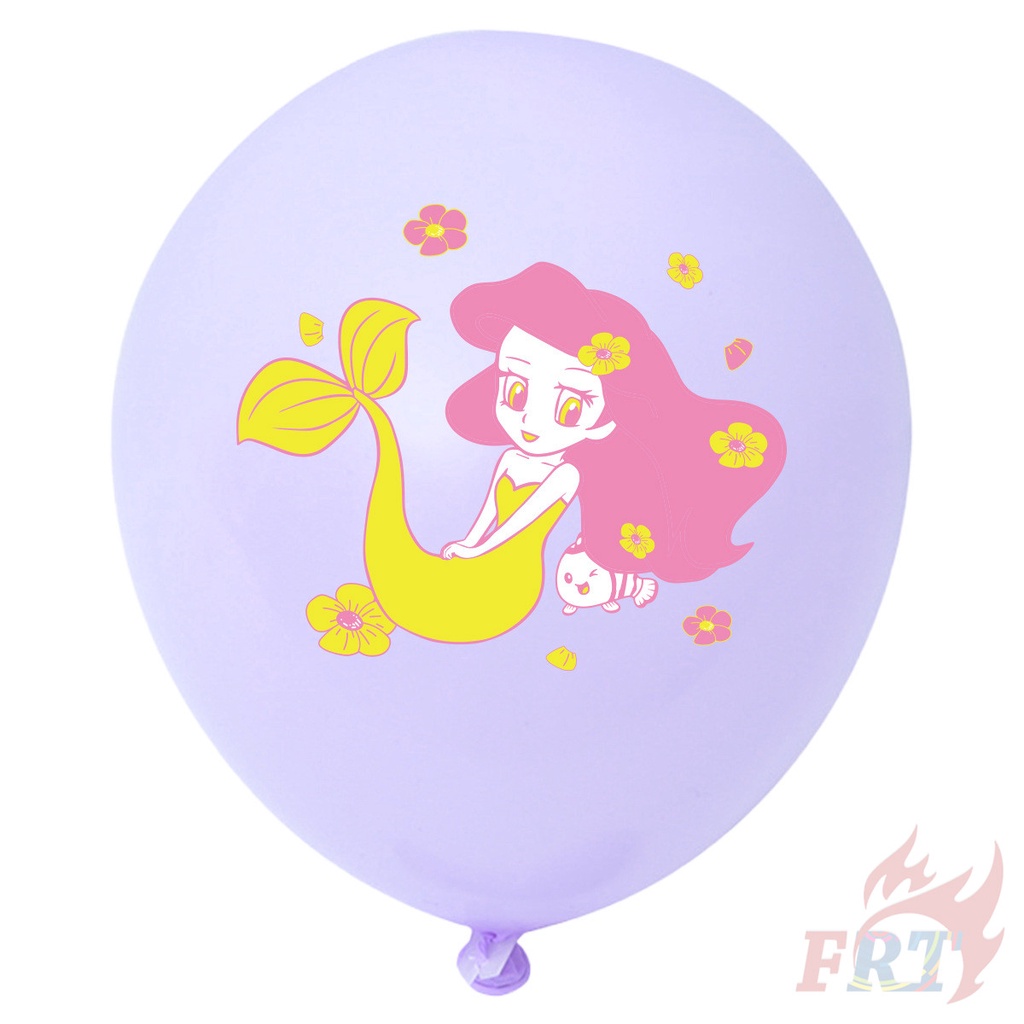 ♦ Trang Trí Tiệc - Bong Bóng ♦ 1 Bong Bóng Latex 12 Inch Hình Nàng Tiên Cá Trang Trí Tiệc Sinh Nhật