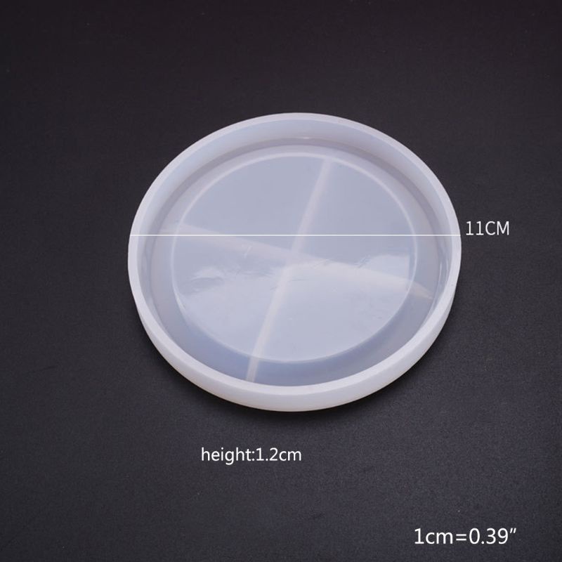 Khuôn Silicone Làm Đế Lót Ly Bằng Nhựa Epoxy Resin