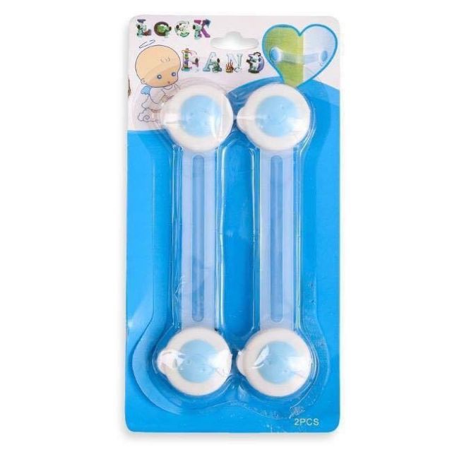 Set 2 Móc khóa tủ lạnh, móc khóa tủ nhựa, tủ gỗ, ngăn kéo