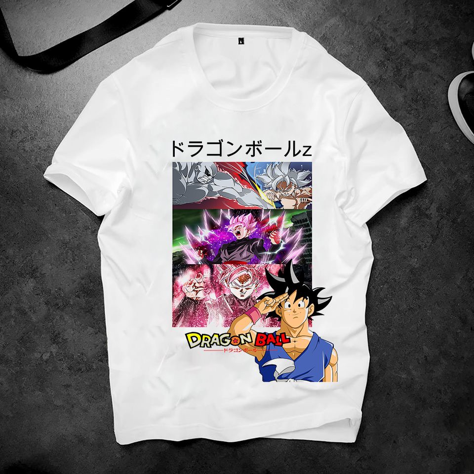 Áo thun form rộng unisex hình GoKu chất vải đẹp2019ts738