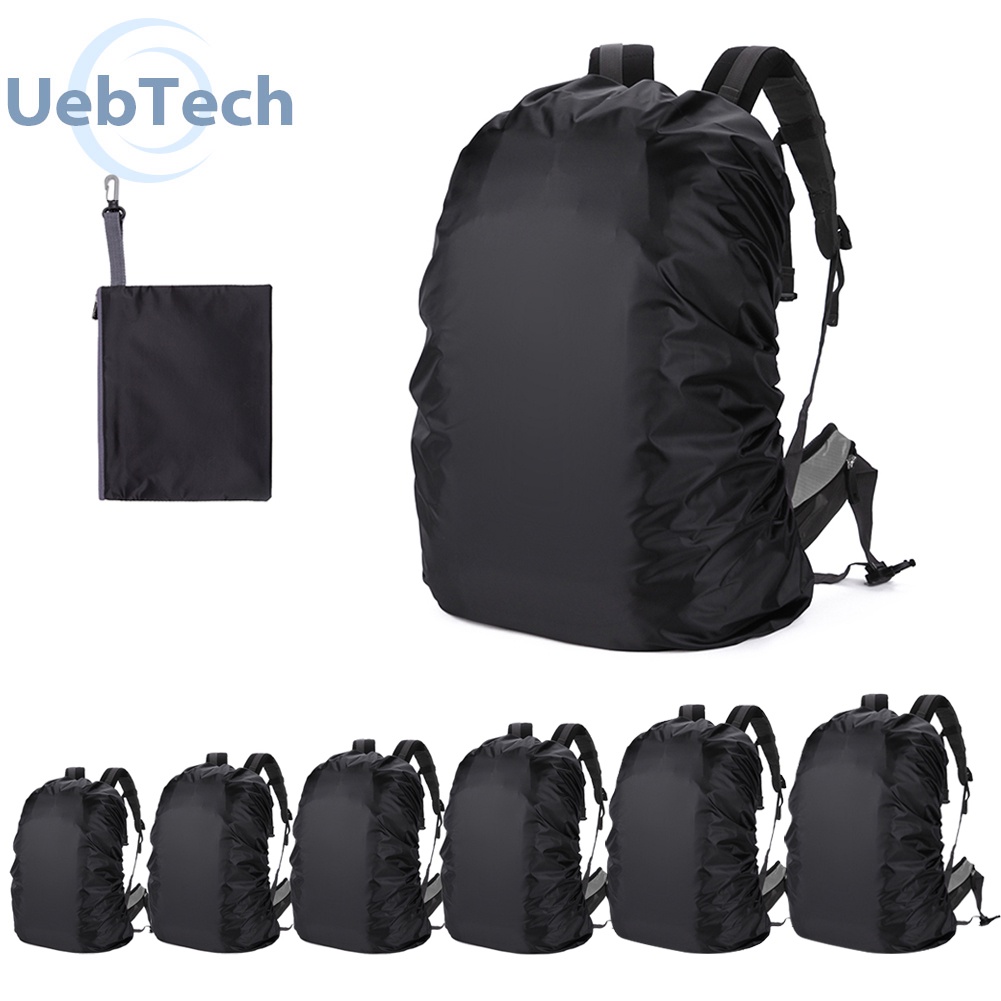 Vỏ bọc balo Uebtech 30-75L chống thấm nước tiện dụng khi đi mưa