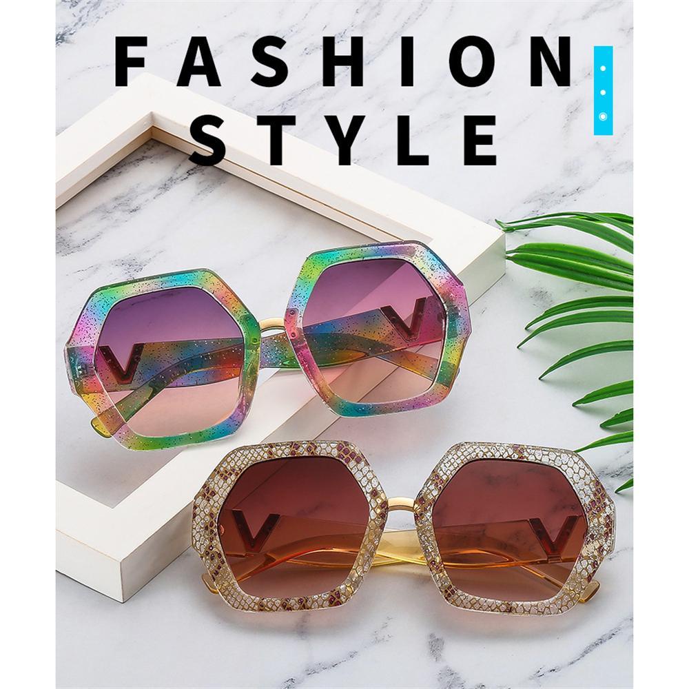 BSUNS Kính Mát Oversize Chống Tia UV400 Thời Trang