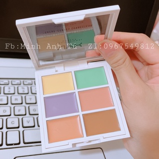 Bảng kem che khuyết điểm,triệt sắc, tạo khối NYX correcting concealer
