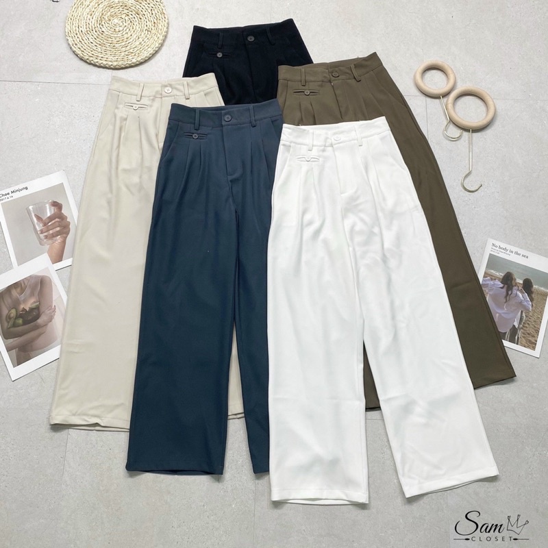 QUẦN XUÔNG VẢI XỊN, QUẦN TÂY CÔNG SỞ TÚI BÉ Ở CẠP QUẢNG CHÂU LOẠI 1 MS20001