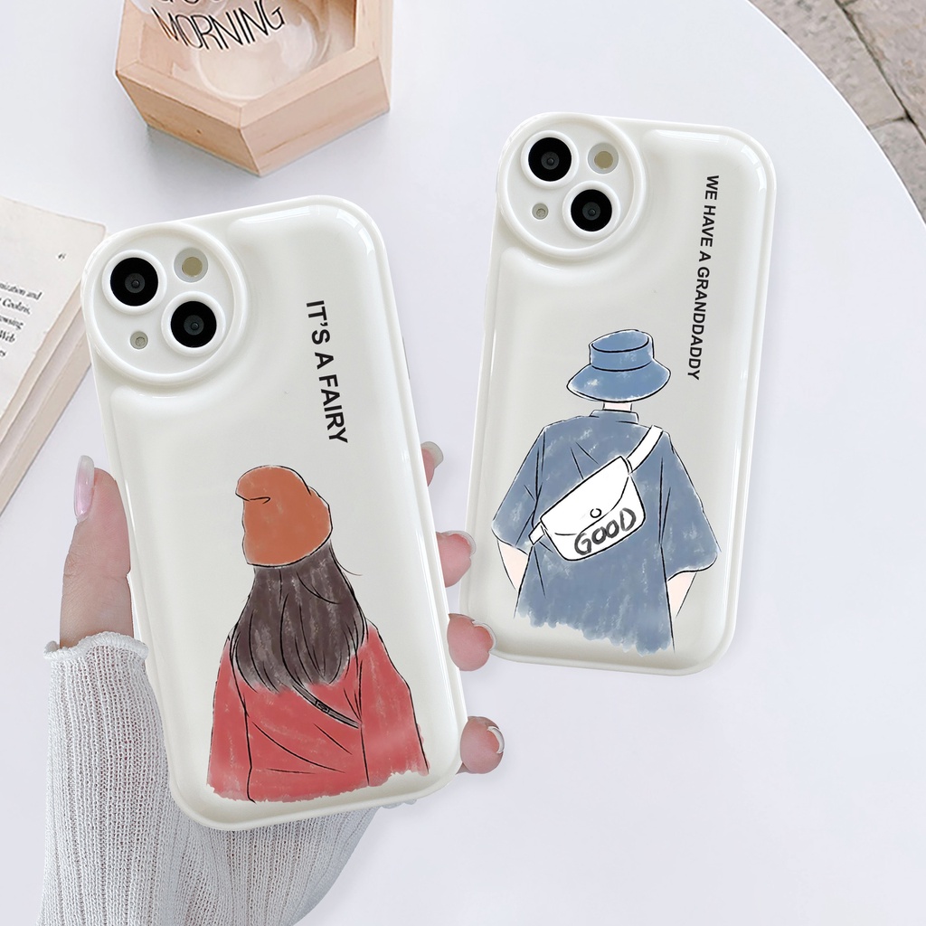 Ốp lưng iphone đệm khí couple fairy 6/6plus/6splus/7/7plus/8/8plus/xs/11/12/13/pro/max/plus/promax - Awifi Y5-9