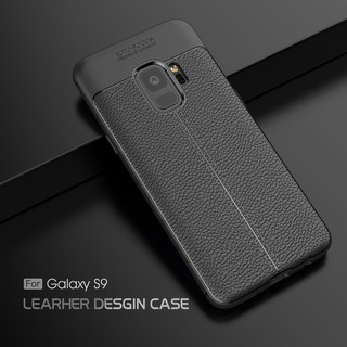 ỐP LƯNG VÂN DA DERMA CASE GALAXY S9, S9 PLUS