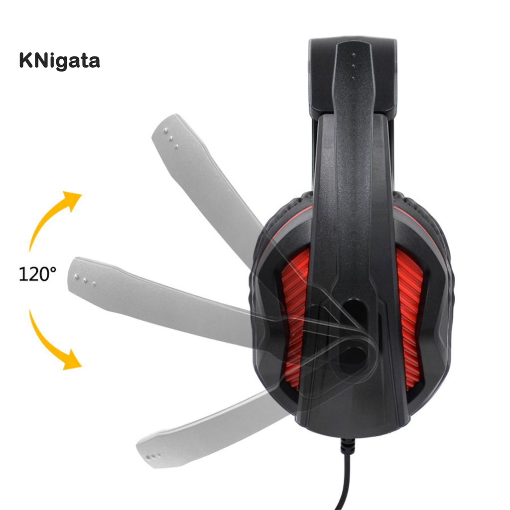 Tai Nghe Có Dây Có Đèn Led Kích Thước 3.5mm Dùng Để Chơi Game | BigBuy360 - bigbuy360.vn