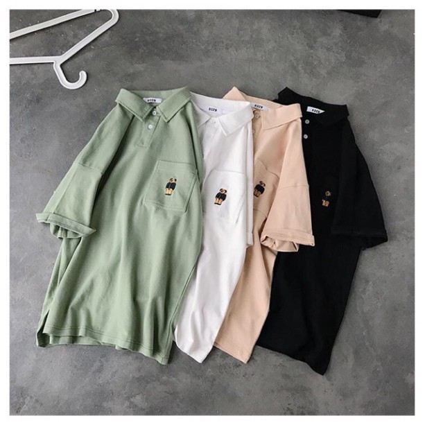 Áo Polo Nữ Nam, Áo Thun Unisex Freesize 40kg - 55kg | BigBuy360 - bigbuy360.vn