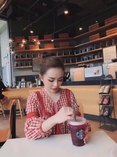Đầm caro ( kèm ảnh thật)
