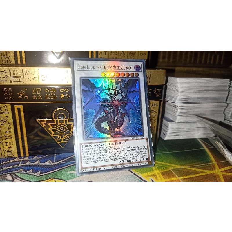 thẻ bài: Chaos Ruler, the Chaotic Magical Dragon - MP21-EN128 - Ultra Rare 1st Edition