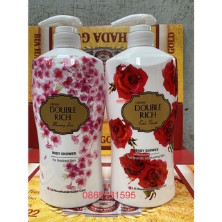 Sữa tắm Double Rich hương hoa giúp tăng cường độ ẩm cho da 800g