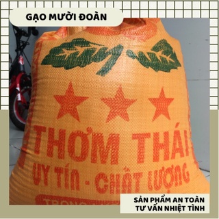 Gạo thơm thái tách từ bao 25 kg thơm lài, dẻo, ngọt, thơm, ngon