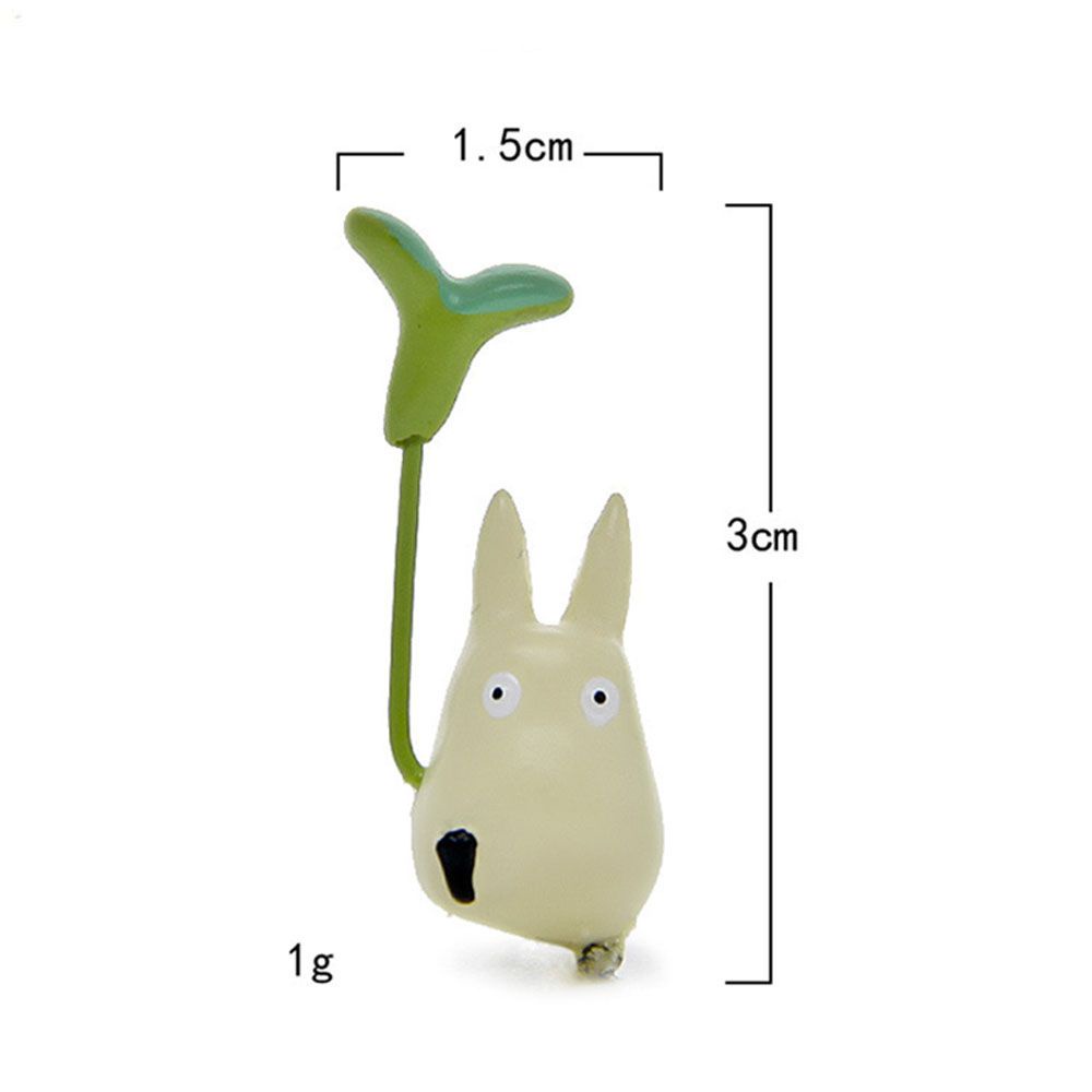 Mô Hình Mèo Totoro Mini Bằng Pvc Dùng Trang Trí