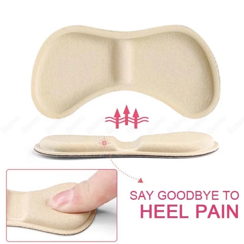 1 Cặp Đệm Lót Giày Cao Gót Giảm Đau Chống Mòn Thoải Mái Chất Lượng Cao