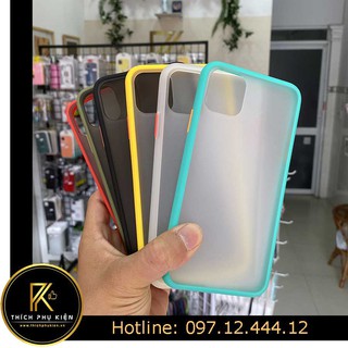 Ốp Lưng Nhám Không Bám Vân Tay iPhone 11/ iPhone 11 Pro/ iPhone 11 Pro Max