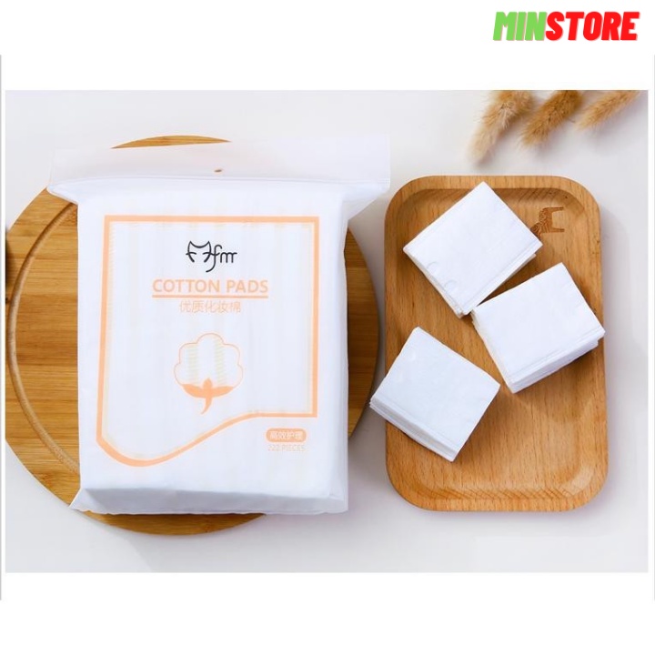 Bông tẩy trang, Bông tẩy trang 3 lớp siêu mịn Cotton Pads M06