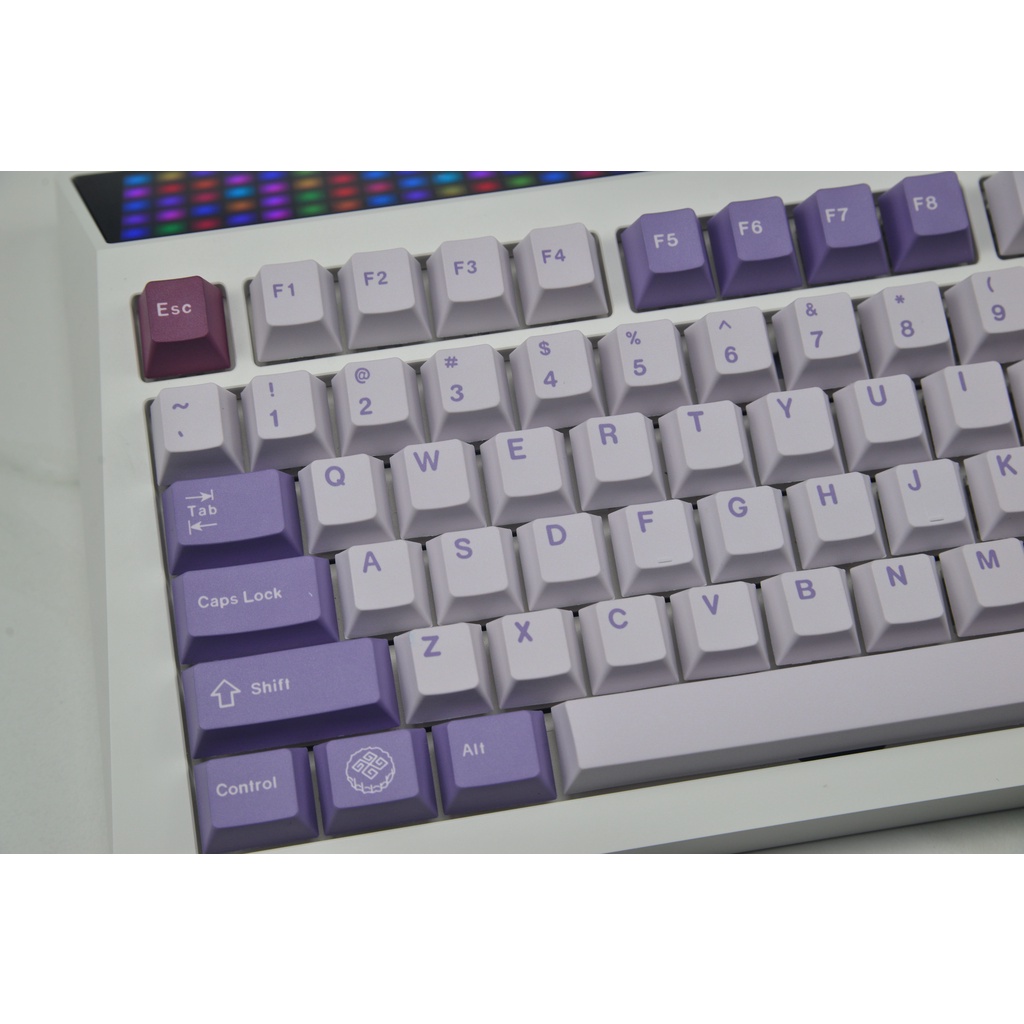 Gói phím GMK Cute Rabbit, 129 phím keycaps cherry Cấu hình DYE-SUB Cá nhân hóa GMK Keycaps dành cho bàn phím cơ