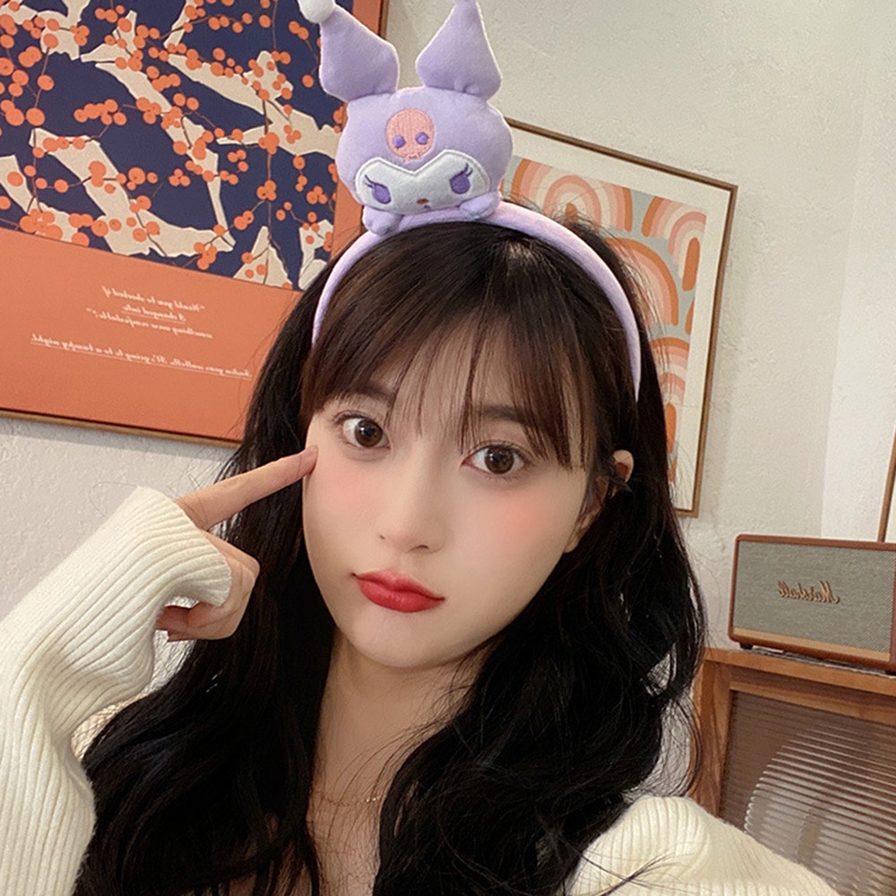 Băng Đô Cài Tóc Đính Búp Bê Hoạt Hình Melody Pudding Dễ Thương