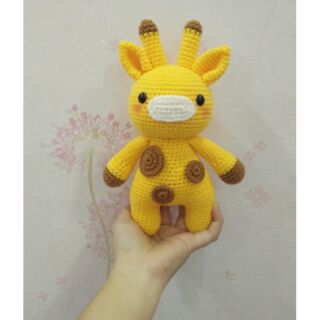 [Hot] Hươu cao cổ nhồi bông handmade