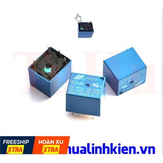 Relay 5V (SRD-05VDC-SL-A) màu xanh