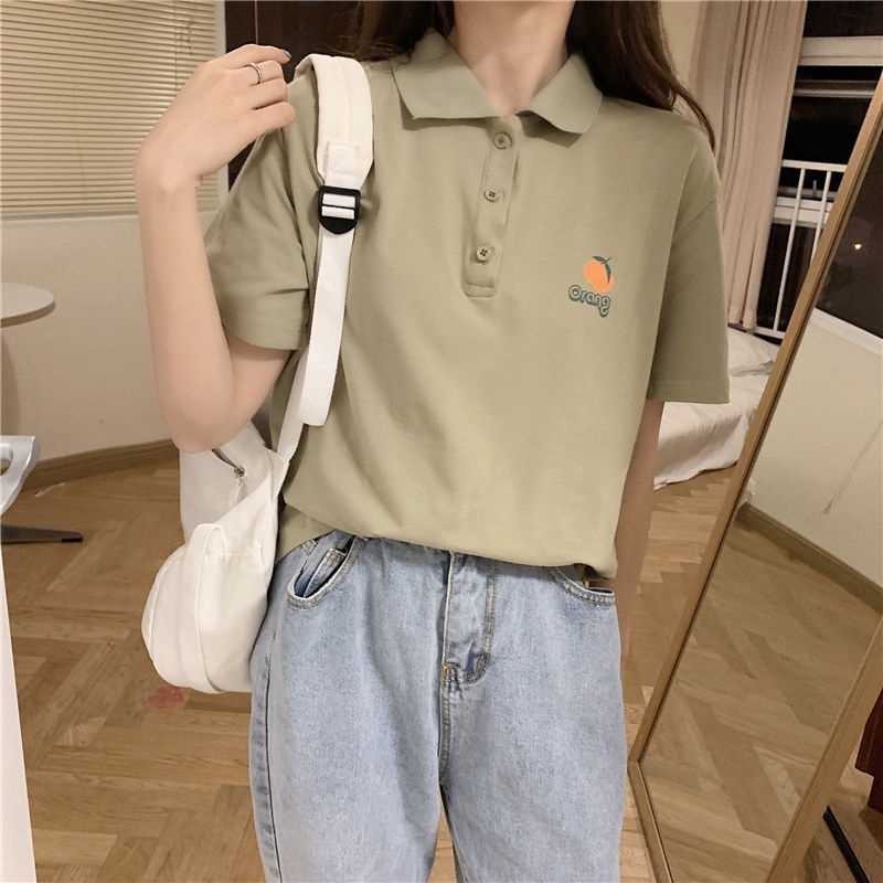 Áo Thun Ngắn Tay Dáng Rộng Thời Trang Mùa Hè Mới Cho Nữ