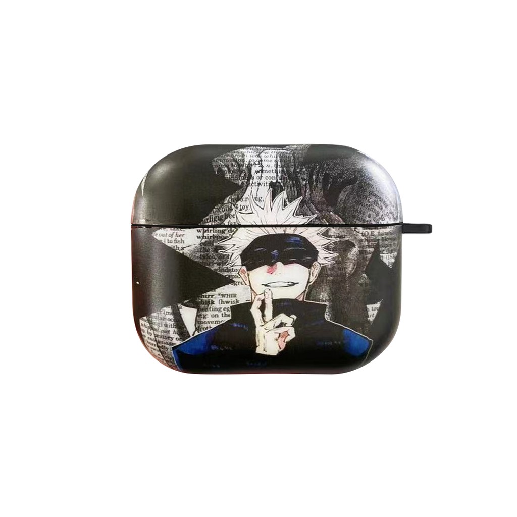 Vỏ Bảo Vệ Hộp Sạc Tai Nghe Airpods Pro Airpods3 gen3 AirPods2 Hình JUJUTSU KAISEN Gojo Satoru Ốp