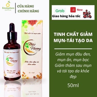 Serum giảm mụn tái tạo da đông y thuốc bắc thảo dược nguyên chất giảm thâm nám tàn nhang Mộc Huơng Natural 50ml.