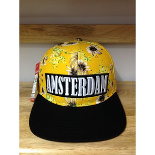 Mũ snapback hoa VNXK Amsterdam