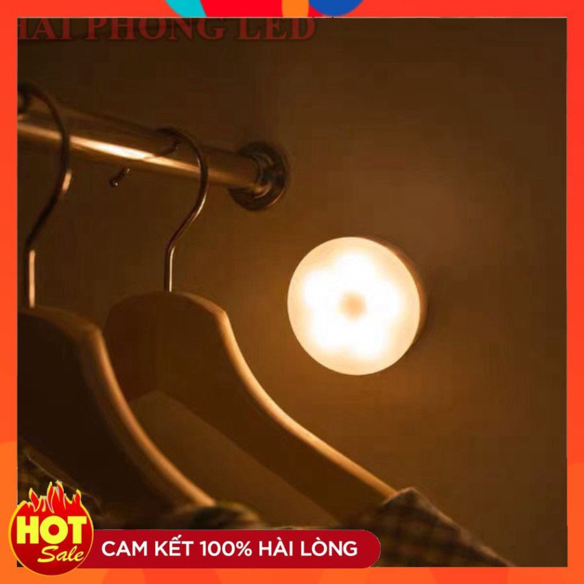 Đèn Cảm Ứng Tủ Quần Áo, Đèn Led Mini Cảm Biến Thông Minh Dùng Cho Gia Đình Dán Tường Cầu Thang Kệ Sách
