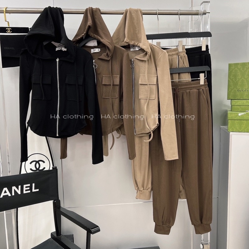 Sét bộ thể thao tăm túi hộp