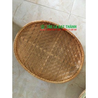 Mẹt tre, mẹt ovan thưa, mẹt đựng đồ ăn, mẹt trang trí, khay đựng đồ