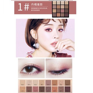 Bảng Phấn Mắt 16 Ô Maycreate Shadow Palette Tone 01