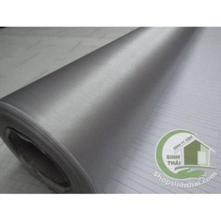 Giấy dán tường decal nhôm xước 3d - [ 50cm x khổ 1,2m ] có sẵn keo