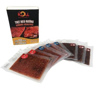 Hộp Bakkwa (Miếng to) - Thịt heo nướng Singapore (3 vị hoặc chọn 1 vị theo yêu cầu)