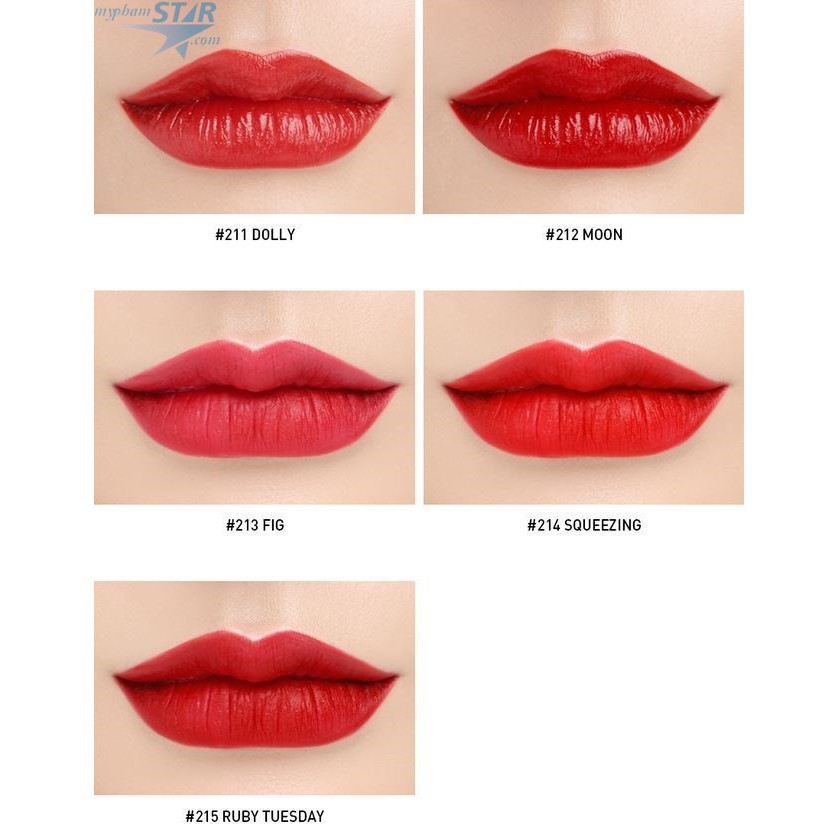 Son ❤️CHINH HÃNG❤️ 3CE Red Recipe Lip Color 3.5g - Full màu #211,#212,#213,#214,#215 - Hàn Quốc