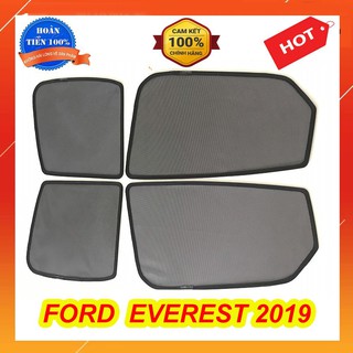 Ford everest, rèm che nắng nam châm xe ford everest 2018 2019.2020