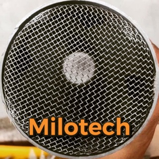 Bịt ống inox phi 90/114 ngăn côn trùng, thiên địch vào nhà yến - Thiết bị nhà yến MILOTECH