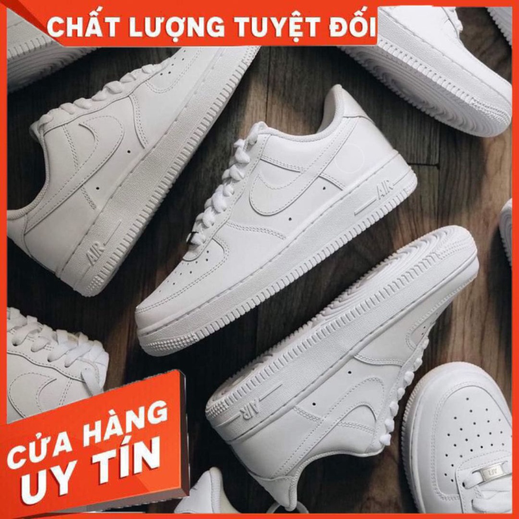 Giày Sneaker Af1 All White chính hãng giá tốt