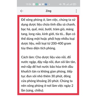 TINH DẦU THẢO DƯỢC 30 ml