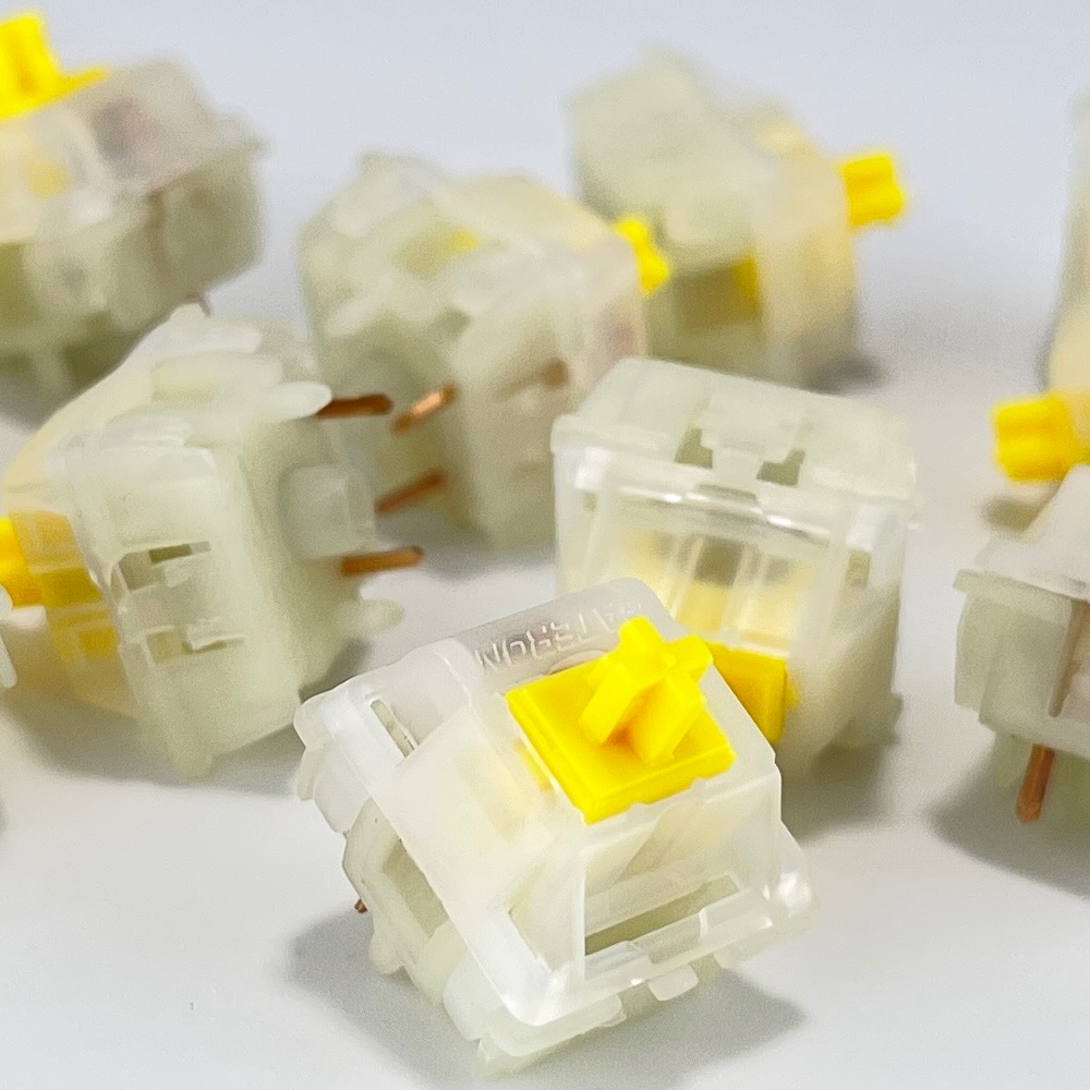 Gateron Milky Yellow Pro, KTT Matcha, Fantasy Virus, Outemu switch kit bàn phím cơ được, dùng được cho Tester68 | BigBuy360 - bigbuy360.vn