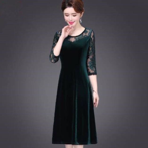 Váy đầm trung niên nữ hàng Quảng Châu