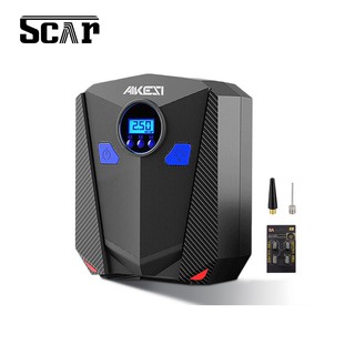 Bơm lốp ô tô, xe hơi tự động ngắt Akesi - B009