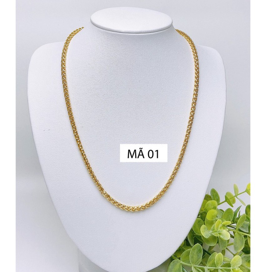 DÂY CHUYỀN NAM MẠ VÀNG 18K CAO CẤP NHIỀU MẪU